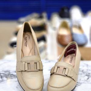 [허시파피]여성 데일리 심플 모던 컴포트 로퍼 4CM 3FP902