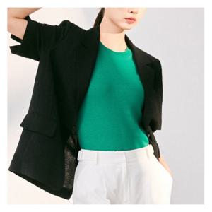 [미쏘]라운드넥 나시 스웨터 (MIWKAC610T-T)