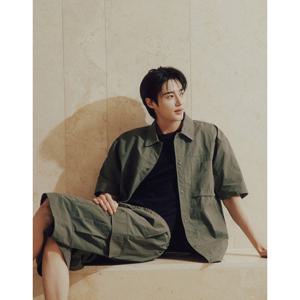 [지오다노]남 나일론 카고 밴딩 쇼츠 반바지 105527