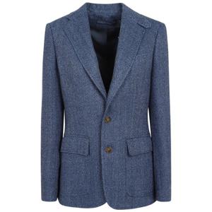 폴로 랄프로렌 수트 자켓 211891070 003 BLUE HERRINGBONE