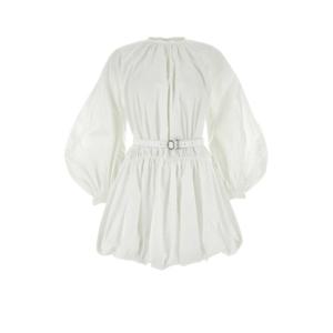질샌더 숏 원피스 J01CT0119J45002 100 White