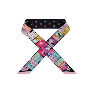 [엘러브] 새상품 샤넬 헤어밴드 트윌리 블랙/멀티컬러 5ET0829