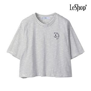 [르샵] 마린 크롭 단가라 티셔츠 (BP5TS025A)
