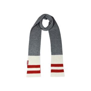 Dsquared2 로고 태그 스트라이프 랩어라운드 스카프 KNM013601A01595 M2154GREYWHITERED TP934516495