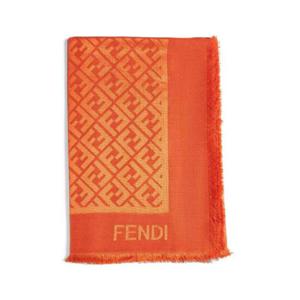 Fendi FF 자카드 프레이드 엣지 스카프 FXT069AJW7 F1SX4 TP935022957
