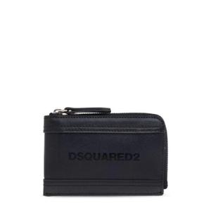 Dsquared2 Bob 로고 프린트 지퍼 지갑 WAM006601500001 2124 TP934776384