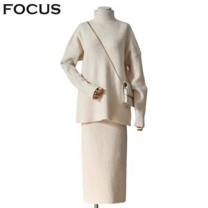 [포커스]반목 도톰 니트 투피스_FW3J7ST0303