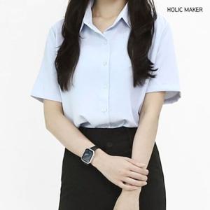 반팔 카라 셔츠 HTT024 반소매 홀릭메이커 반팔티 여