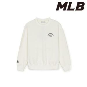 MLB (3AMTB0751-50CRS) 베이직 레터링로고 오버핏 맨투맨