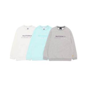 내셔널지오그래픽키즈 K251USW010  키즈 빅로고 맨투맨