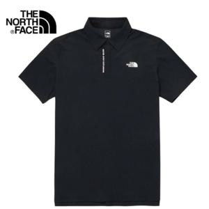 [노스페이스] 남성 아이스 그린 반팔 폴로 NT7PQ01A