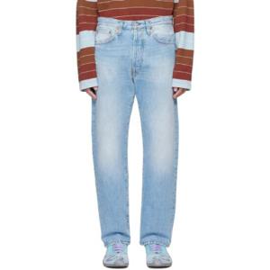 아크네 청바지 블루 2003 데님 진 241129M186025