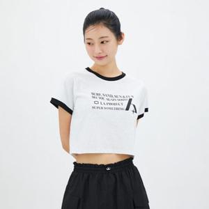 [LAP] 랩 피그먼트 크랍 링거티셔츠 2컬러 (AR2CT565)