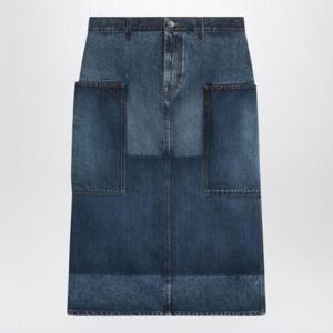 GUCCI Patchwork blue skirt in denim 814506XDC7X/Q_GUC-4681