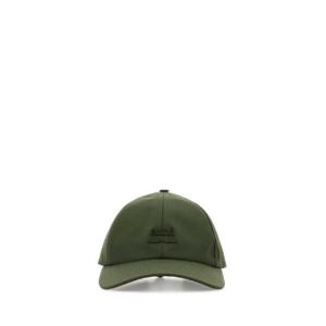 AMI Olive green nylon baseball cap UCP025PA0028 376