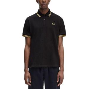 프레드페리 남성 블랙 FRED PERRY M12 반팔 폴로 FPM1254_157