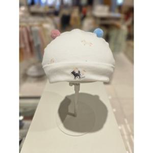 블루독베이비[hu]25FW 가을신상 WH)매직포니방울비니모자 45A70-010-01 신생아모자 유아모자 비니 말띠