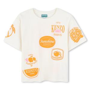 [겐조키즈][FRUITS STICKERS]션샤인 프린트 반팔티 Z255AGT314
