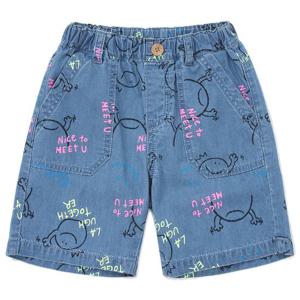 [래핑차일드]스마일패턴 데님팬츠 (85329-401-30)