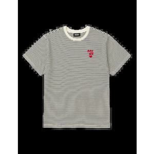 [널디] 하트 로고 스트라이프 반팔 티셔츠 PNEU25ST28 HEART LOGO STRIPE S S T-SHIRT