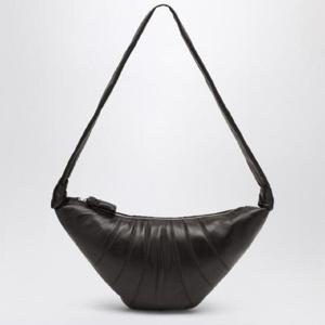 LEMAIRE Medium dark chocolate Croissant bag BG0001DLL095/Q_LEMAI-BR490