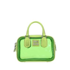 미우미우 토트백 5BP0772F6Z F03BQ Green