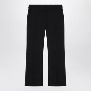 ALEXANDER MCQUEEN 울 소재의 검은색 테일러드 팬츠 803107QJADK/XH_ALEXQ-1000