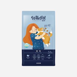 윌로펫 뉴트리탑 면역 1.2kg 강아지 소프트사료 강아지 사료