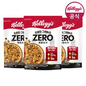 켈로그 프로틴 그래놀라 제로슈거 350g x 3개