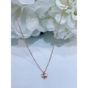 로이드 하트 컷팅 스톤 포인트 14K 목걸이 LNN23011G