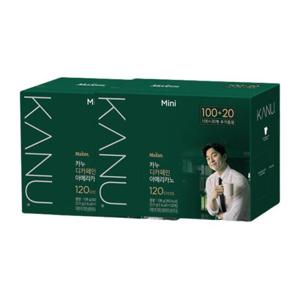 카누 디카페인 아메리카노 미니 120개입 2개