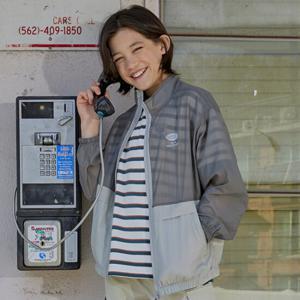 [에스핏] (주니어)_배색 바람막이 점퍼_SJY303MFJP03