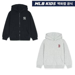 [MLB KIDS] 베이직 스몰로고 후드 집업 _ 7AHDB0251