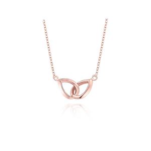 [GB] 모던드롭 인터락킹 14K GOLD 목걸이 LNN25001G