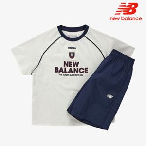 [뉴발란스]뉴발란스 키즈 우븐 스포티 셋업 NK9YE2502U-36 반팔