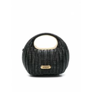 [SACAI] 여성 크로스 바디 백 Rattan 라운드 S12302001 블랙 /8