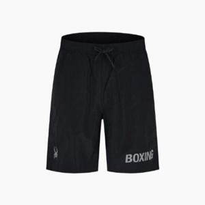 스파이더반바지 KQJ SPKMCNTR206M-BLK BIG PUNCH BOXING CLUB 우븐 숏츠 (4.5부)
