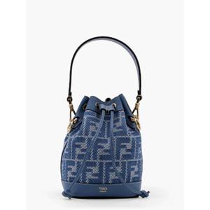 FENDI Mon Tresor FF jacquard fabric bucket bag 8BS093