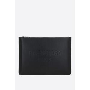 BALENCIAGA 듀티프리 스무드 가죽 파우치 7923472AA0S1000