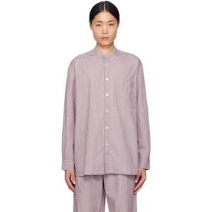 25 SS 테클라 남성 퍼플 Birkenstock 파자마 셔츠 241482M218007