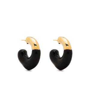 25 SS 써네이 러버라이즈드 스몰 이어링 SRRE02GOLDBLACK TP432072801