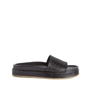 25 SS 쥬세페자노티 GZ인디 크로커다일 엠보스드 슬라이더 샌들 RM40023001 TP432490141