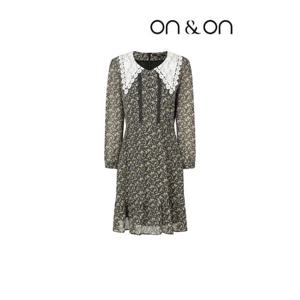 [온앤온]플라워 레이스 카라 원피스(JW2MO434)