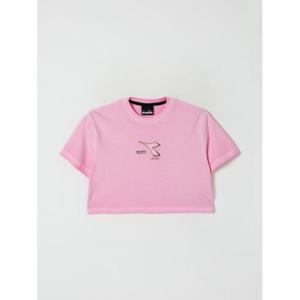 키즈 디아도라 헤리티지 티셔츠 S5DIJGTH076 042 Pink