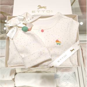 (에뜨와) (07S51790M) (가을봄출산선물)컴피바디수트v컴피비니모(2종) (유아/출산/백일/돌선물/조카선물)