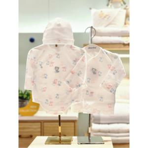 압소바 HK(신생아선물)베스피마배냇저고리 배냇슈트세트(모자포함 25년SS) (HA2B10117)