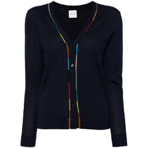 25 SS 폴스미스 콘트라스트 트리밍 메리노 울 가디건 W1R458NN11018 TP432216007