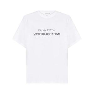 25 SS 빅토리아베컴 Who The F    Is Victoria Beckham 티셔츠 1424JTS005949A TP432146848