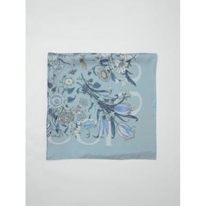 구찌 머플러 스카프 8100423G001 4969 Gnawed Blue