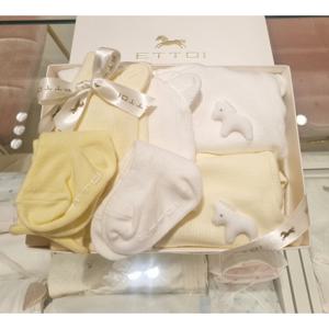 (에뜨와) (07S51790T) (쌍둥이출산선물)루안바디수트3PCS SET(2종세트) (유아/출산/백일/돌선물/조카선물)